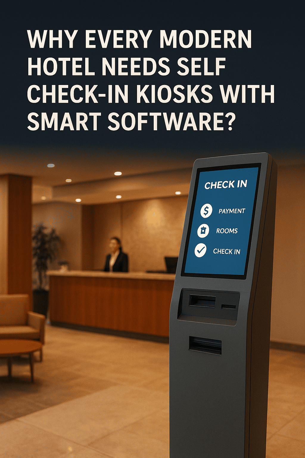 Why Every Modern Hotel Needs Self Check-in Kiosks with Smart Software?