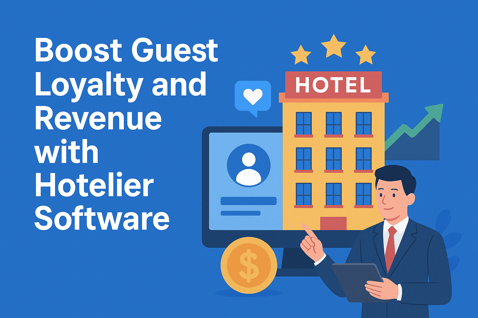 Boost Guest Loyalty and Revenue with Hotelier Software